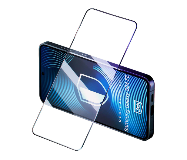 3mk HardGlass Max Lite Black do Samsung Galaxy S24 FE - 1511738 - zdjęcie 2